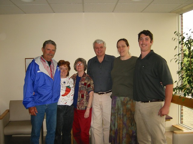 Marvin & Janet Machart, Florence Wilson, Jan & Susan Huffman, John Ryan