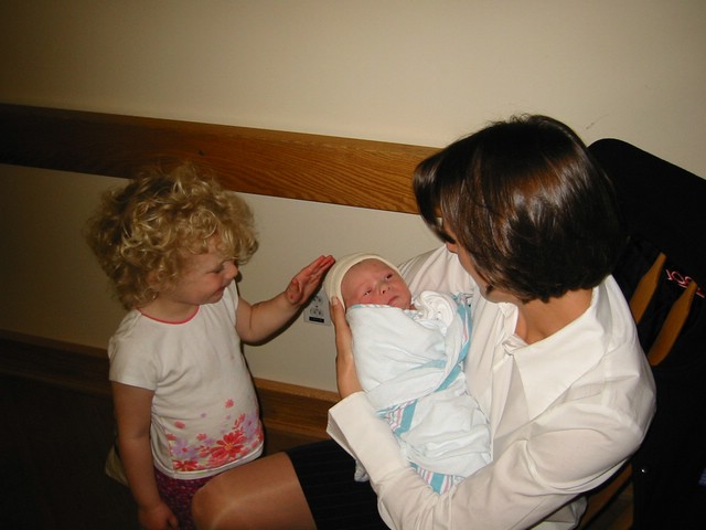 Madison, Trevor, and Aunt Amanda Huffman